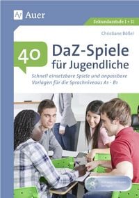 Produktbild: 40 DaZ - Spiele f&uuml;r Jugendliche
