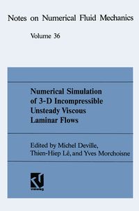 Produktbild: Numerical Simulation of 3-D Incompressible Unsteady Viscous Laminar Flows