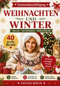 Produktbild: Weihnachten und Winter - Malbuch f&uuml;r Senioren