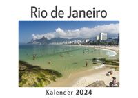 Produktbild: Rio de Janeiro (Wandkalender 2024, Kalender DIN A4 quer, Monatskalender im Querformat mit Kalendarium, Das perfekte Geschenk)