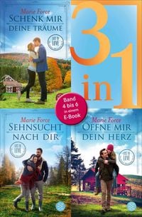 Produktbild: Schenk mir deine Tr&auml;ume / Sehnsucht nach dir / &Ouml;ffne mir dein Herz - Lost in Love. Die Green-Mountain-Serie - Drei Romane in einem Band