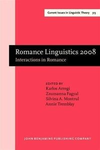 Produktbild: Romance Linguistics 2008