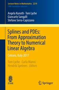 Produktbild: Splines and PDEs: From Approximation Theory to Numerical Linear Algebra