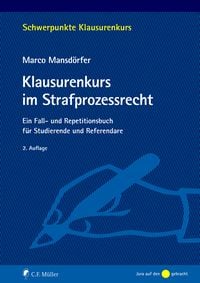 Produktbild: Klausurenkurs im Strafprozessrecht