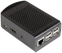 Produktbild: Joy-it rb-alucase+06 SBC-Geh&auml;use Passend f&uuml;r (Entwicklungskits): Raspberry Pi&reg; mit Befestigungslaschen Schwarz