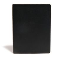 Produktbild: CSB Life Essentials Study Bible, Black Genuine Leather