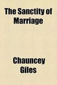 Produktbild: The Sanctity of Marriage
