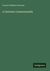 Produktbild: A Christian Commonwealth