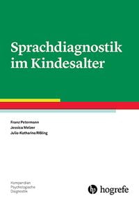 Produktbild: Sprachdiagnostik im Kindesalter