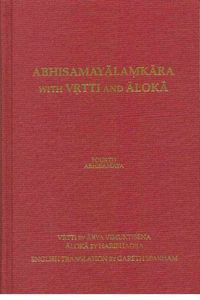 Produktbild: Abhisamayalamkara With Vrtti and Aloka