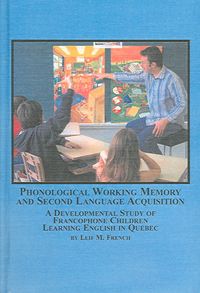 Produktbild: Phonological Working Memory And Second Language Acquisition