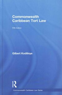 Produktbild: Kodilinye, G: Commonwealth Caribbean Tort Law