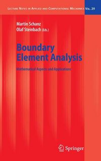 Produktbild: Boundary Element Analysis