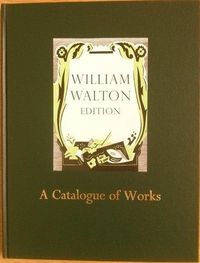 Produktbild: Craggs, S: William Walton: A Catalogue