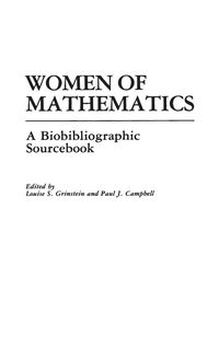 Produktbild: Women of Mathematics