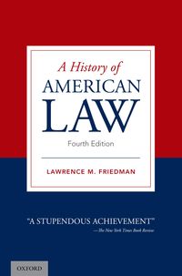 Produktbild: A History of American Law