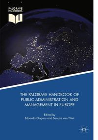 Produktbild: The Palgrave Handbook of Public Administration and Management in Europe