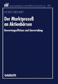 Produktbild: Der Marktproze&szlig; an Aktienb&ouml;rsen