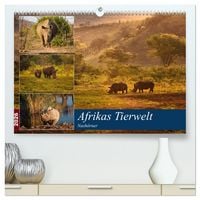 Produktbild: Afrikas Tierwelt: Nash&ouml;rner (hochwertiger Premium Wandkalender 2026 DIN A2 quer), Kunstdruck in Hochglanz