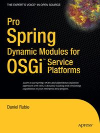 Produktbild: Pro Spring Dynamic Modules for OSGi Service Platforms