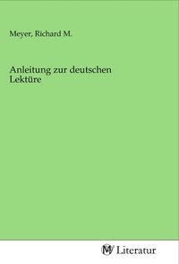 Produktbild: Anleitung zur deutschen Lekt&uuml;re