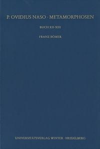 Produktbild: P. Ovidius Naso: Metamorphosen. Kommentar / Buch XII-XIII