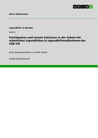 Produktbild: Partizipation und soziale Exklusion in der Arbeit mit m&auml;nnlichen Jugendlichen in Jugendhilfema&szlig;nahmen des SGB VIII