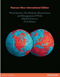 Produktbild: Work Systems: The Methods, Measurement & Management of Work