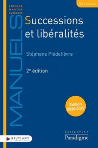 Produktbild: Successions et Liberalites (Edition 2026/2027)