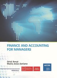 Produktbild: Finance and accounting for managers