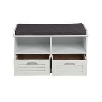 Produktbild: HTI-Living Schuhschrank weiß mit Sitzfläche