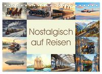 Produktbild: Nostalgisch auf Reisen (Tischkalender 2027 DIN A5 quer), CALVENDO Monatskalender