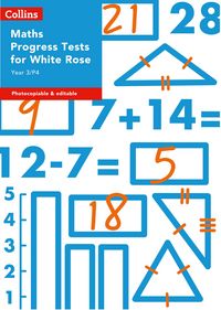 Produktbild: Year 3/P4 Maths Progress Tests for White Rose