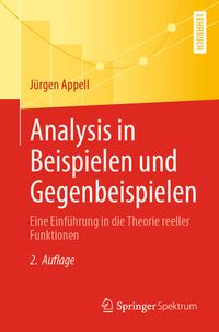 Produktbild: Analysis in Beispielen und Gegenbeispielen