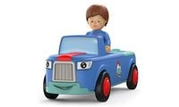 Produktbild: SIKU 0103 - Toddys, Mio Mounty, Spielzeugauto mit R&uuml;ckziehmotor und Spielfigur, blau/t&uuml;rkis