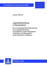 Produktbild: Jugendstrafvollzug in Deutschland