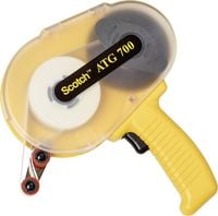 Produktbild: 3M Packband-Abroller ATG 700 Gelb Rollenbreite (max.): 19mm Rollenl&auml;nge (max.) 55m