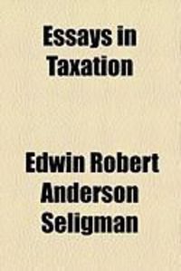 Produktbild: Essays in Taxation