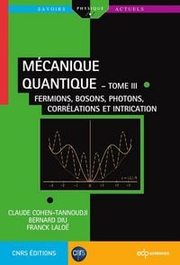 Produktbild: M&eacute;canique quantique - Tome III