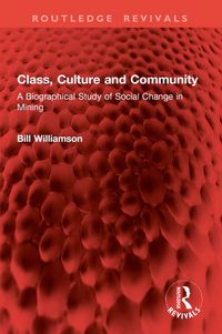 Produktbild: Class, Culture and Community