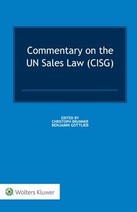 Produktbild: Commentary on the UN Sales Law (CISG)