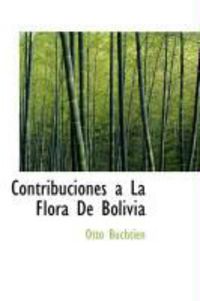 Produktbild: Contribuciones a la Flora de Bolivia