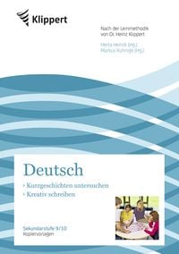 Produktbild: Kurzgeschichten untersuchen &brvbar; Kreativ schreiben