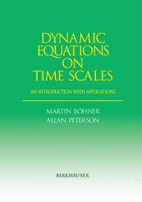 Produktbild: Dynamic Equations on Time Scales