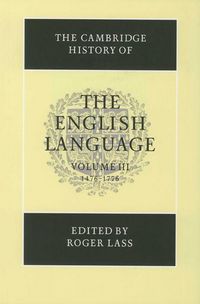 Produktbild: The Cambridge History of the English Language