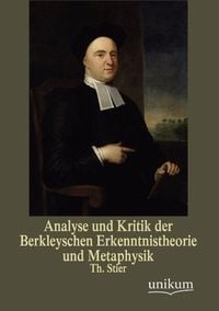 Produktbild: Stier, T: Analyse und Kritik der Berkleyschen Erkenntnistheo