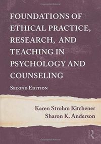 Produktbild: Foundations of Ethical Practice, Research, and Teaching in Psychology and Counseling
