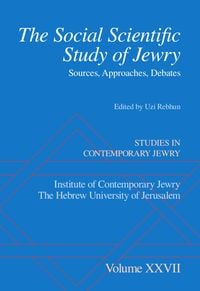 Produktbild: The Social Scientific Study of Jewry