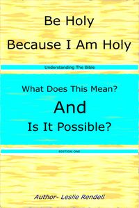 Produktbild: Be Holy (Bible Studies, #7)