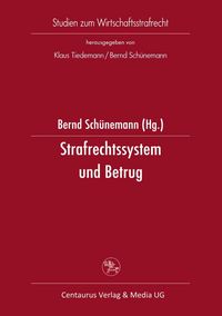 Produktbild: Strafrechtssystem und Betrug